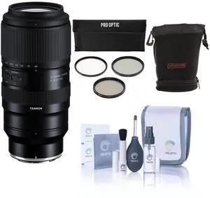 Tamron 50-400mm f/4.5-6.3 Di III VC VXD Lens for Nikon Z, Bundle with 67mm Filter Kit, Cleaning Kit and Filter Pouch Tamron 50-400mm f/4.5-6.3 Di III VC VXD Lens for Nikon Z, Bundle with 67mm Filter Kit, Cleaning Kit and Filter Pouch