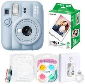Fujifilm Instax Mini 13 Instant Film Camera Blue with Film and Acc Fujifilm Instax Mini 13 Instant Film Camera Blue with Film and Acc