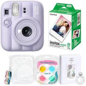 Fujifilm Instax Mini 13 Instant Film Camera Purple with Film and Acc Fujifilm Instax Mini 13 Instant Film Camera Purple with Film and Acc