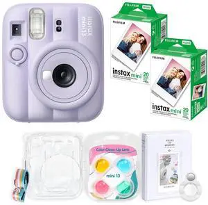Fujifilm Instax Mini 13 Instant Film Camera Purple with Film and Acc Fujifilm Instax Mini 13 Instant Film Camera Purple with Film and Acc