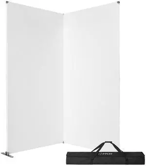 Westcott V-Flat Fabric with Frame, White Westcott V-Flat Fabric with Frame, White