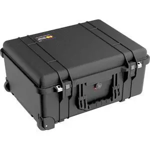 Pelican Protector 1560 Waterproof Wheeled Hard Case with Push Button Latch Pelican Protector 1560 Waterproof Wheeled Hard Case with Push Button Latch