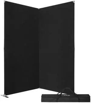 Westcott V-Flat Fabric with Frame, Black Westcott V-Flat Fabric with Frame, Black