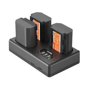 SmallRig 3x NP-FZ100 13.96Wh 1940mAh Camera Battery and Triple Charger Kit SmallRig 3x NP-FZ100 13.96Wh 1940mAh Camera Battery and Triple Charger Kit