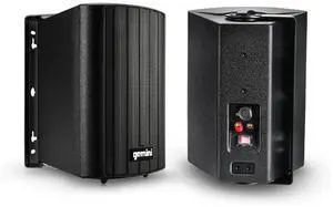 Gemini GHSI-W650BT-PR-BLK 6.5" Waterproof Mountable Outdoor Bluetooth Speakers, Pair Gemini GHSI-W650BT-PR-BLK 6.5" Waterproof Mountable Outdoor Bluetooth Speakers, Pair