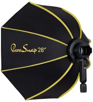 Glow ParaSnap PS-B28K 28" Octagonal Softbox for Flashpoint eVOLV 200 and 200 Pro Light Glow ParaSnap PS-B28K 28" Octagonal Softbox for Flashpoint eVOLV 200 and 200 Pro Light