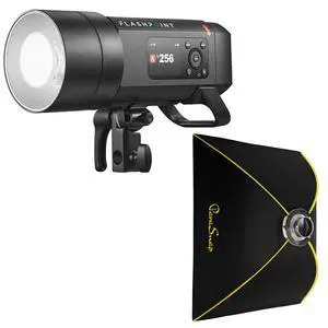 Flashpoint XPLOR 400 PRO II TTL R2 400Ws All-in-One Outdoor Flash, with ParaSnap 24x34" Rectangle Softbox Flashpoint XPLOR 400 PRO II TTL R2 400Ws All-in-One Outdoor Flash, with ParaSnap 24x34" Rectangle Softbox