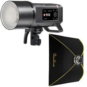 Flashpoint XPLOR 600 PRO II TTL R2 600Ws All-in-One Outdoor Flash, with ParaSnap 30x40" Rectangle Softbox Flashpoint XPLOR 600 PRO II TTL R2 600Ws All-in-One Outdoor Flash, with ParaSnap 30x40" Rectangle Softbox