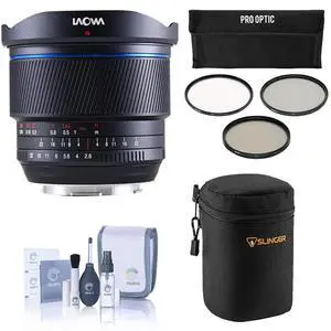 Venus Laowa 10mm f/2.8 Zero-D MF Lens, Nikon Z w/77mm Filter Kit, Lens Case Venus Laowa 10mm f/2.8 Zero-D MF Lens, Nikon Z w/77mm Filter Kit, Lens Case