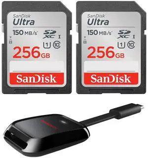 SanDisk SANDISK Ultra SDHC UHS-I Card and SDXC UHS-I Card 256GB Bundle SanDisk SANDISK Ultra SDHC UHS-I Card and SDXC UHS-I Card 256GB Bundle