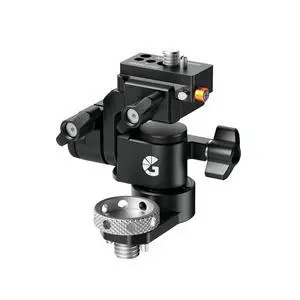 Bright Tangerine 3/8"-16 Universal Monitor Mount with Quick Release NATO Rail Bright Tangerine 3/8"-16 Universal Monitor Mount with Quick Release NATO Rail