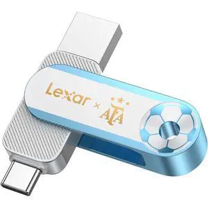 Lexar Elite Legends Series JumpDrive Dual Drive D500 128GB USB 3.2 Gen 1 Type-A and Type-C Flash Drive Lexar Elite Legends Series JumpDrive Dual Drive D500 128GB USB 3.2 Gen 1 Type-A and Type-C Flash Drive