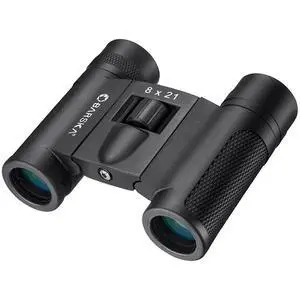 Barska 8x21 Lucid View Series Weather Resistant Roof Prism Binocular with 7.3 Degree Angle of View, Matte Black Barska 8x21 Lucid View Series Weather Resistant Roof Prism Binocular with 7.3 Degree Angle of View, Matte Black