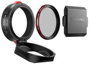 Freewell Real Lens Hood with 49mm CPL/Black Mist 1/4 Filter for Fujifilm GFX100RF Camera, Black Freewell Real Lens Hood with 49mm CPL/Black Mist 1/4 Filter for Fujifilm GFX100RF Camera, Black