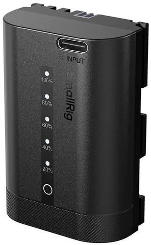 SmallRig 18.144Wh 7.2V 2520mAh USB-C Rechargeable Camera Battery with Power Display for Canon LP-E6P SmallRig 18.144Wh 7.2V 2520mAh USB-C Rechargeable Camera Battery with Power Display for Canon LP-E6P