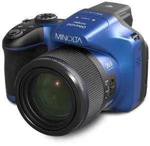 Minolta MINOLTA MN68Z Dimage 20 MP / 4K Bridge Camera w/68x Optical Zoom (Blue) Minolta MINOLTA MN68Z Dimage 20 MP / 4K Bridge Camera w/68x Optical Zoom (Blue)