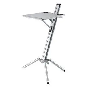 K&M 12386 Ovation Pro Series Lectern, Silver K&M 12386 Ovation Pro Series Lectern, Silver