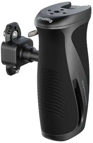 SmallRig Rotating Side Handle with HawkLock H21 Quick Release NATO Clamp, Black SmallRig Rotating Side Handle with HawkLock H21 Quick Release NATO Clamp, Black
