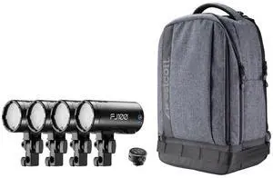 Westcott FJ100 100Ws Strobe 4-Light Backpack Kit with Wireless Trigger for Sony Cameras Westcott FJ100 100Ws Strobe 4-Light Backpack Kit with Wireless Trigger for Sony Cameras
