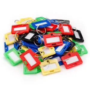Barska Small Assorted Colors Key Tags for Key Cabinets, 50-Pack Barska Small Assorted Colors Key Tags for Key Cabinets, 50-Pack
