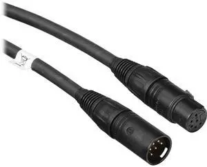 Telex ME-100 100' Super-Flex Dual-Channel Intercom Cable with XLR-6 M/F Connectors Telex ME-100 100' Super-Flex Dual-Channel Intercom Cable with XLR-6 M/F Connectors