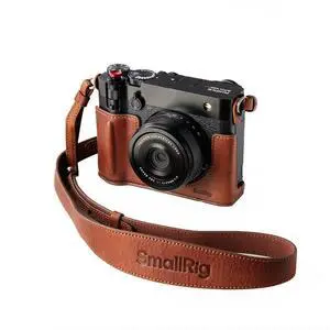 SmallRig Leather Half Camera Case for Fujifilm GFX100RF, Brown SmallRig Leather Half Camera Case for Fujifilm GFX100RF, Brown