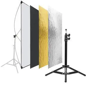 Glow 35x70" Reflector Panel Kit, Bundle with 3.3' Backlight Stand Glow 35x70" Reflector Panel Kit, Bundle with 3.3' Backlight Stand