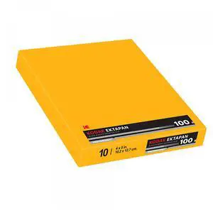 Kodak Ektapan 100 4x5" Black and White Negative Film, 10 Sheets Kodak Ektapan 100 4x5" Black and White Negative Film, 10 Sheets