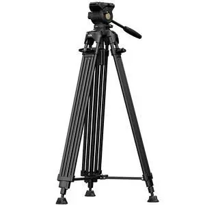 SmallRig FSD14 FreeSpeed Heavy-Duty Aluminum Tripod with Fluid Head, Black SmallRig FSD14 FreeSpeed Heavy-Duty Aluminum Tripod with Fluid Head, Black