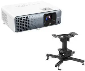 BenQ TK710 4K Ultra HD HDR Laser DLP Home Theater Gaming Projector, Bundle with H&A Ceiling Mount BenQ TK710 4K Ultra HD HDR Laser DLP Home Theater Gaming Projector, Bundle with H&A Ceiling Mount