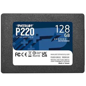 Patriot P220 SATA III 2.5" Internal SSD - 128GB Patriot P220 SATA III 2.5" Internal SSD - 128GB