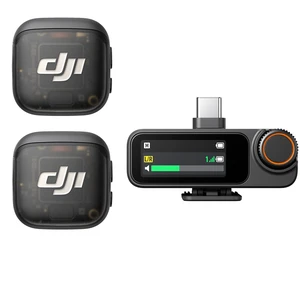 DJI Mic 3 2-Person Compact 2.4GHz Wireless Microphone System for Mobile Devices DJI Mic 3 2-Person Compact 2.4GHz Wireless Microphone System for Mobile Devices