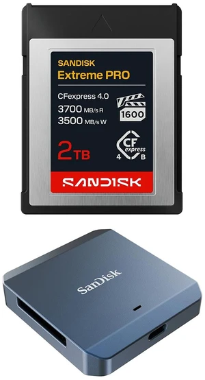 SanDisk Extreme PRO CFexpress 4.0 Type-B Memory Card - 2TB, With Recorder SanDisk Extreme PRO CFexpress 4.0 Type-B Memory Card - 2TB, With Recorder