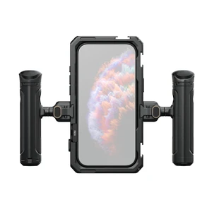 SmallRig Dual Handheld Mobile Video Cage Kit for iPhone 17 Pro Max SmallRig Dual Handheld Mobile Video Cage Kit for iPhone 17 Pro Max