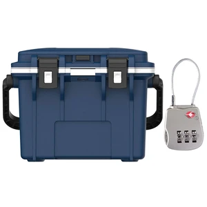 Pelican14QT Personal Cooler Midnight Blue/WHT WITH PELICAN TSA COMBINATION LOCK BUNDLE Pelican14QT Personal Cooler Midnight Blue/WHT WITH PELICAN TSA COMBINATION LOCK BUNDLE
