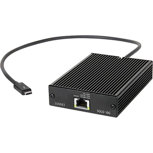 Sonnet Solo10G Thunderbolt 5 10 Gigabit Ethernet Adapter Sonnet Solo10G Thunderbolt 5 10 Gigabit Ethernet Adapter