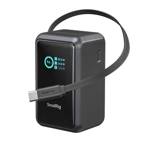 SmallRig Nano36 45W Mini V-Mount Battery with USB-C Retractable Cable SmallRig Nano36 45W Mini V-Mount Battery with USB-C Retractable Cable