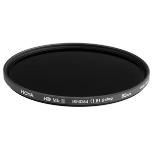 Hoya 82mm HD MKII IRND 64 Neutral Density 1.8 6-Stop Filter Hoya 82mm HD MKII IRND 64 Neutral Density 1.8 6-Stop Filter