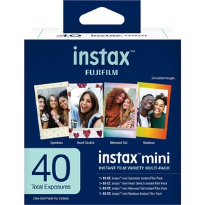 Fujifilm Instax Mini Instant Film Variety Multi-Pack, 40 Exposures Fujifilm Instax Mini Instant Film Variety Multi-Pack, 40 Exposures