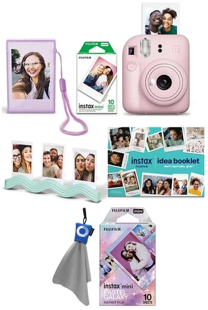 Fujifilm Instax Mini 12 Instant Film Camera Holiday Bundle 2026 - Black Fujifilm Instax Mini 12 Instant Film Camera Holiday Bundle 2026 - Black
