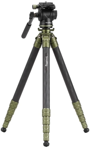 SmallRig 5-Section Carbon Fiber Ultra-Light Travel Tripod with Fluid Head SmallRig 5-Section Carbon Fiber Ultra-Light Travel Tripod with Fluid Head