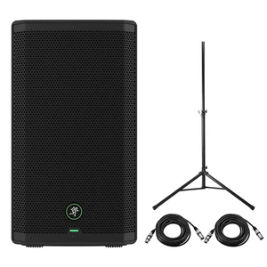 Mackie Thrash212 GO 12" 300W Battery Powered Loudspeaker, Bundle with Speaker Stand and 25' XLR Microphone Cable Mackie Thrash212 GO 12" 300W Battery Powered Loudspeaker, Bundle with Speaker Stand and 25' XLR Microphone Cable