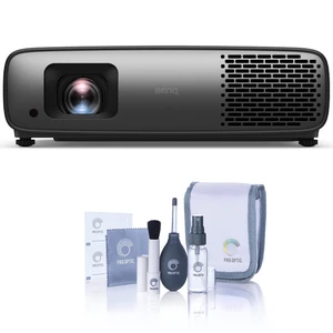 BenQ W4100i 4K Ultra HD HDR 4LED DLP Smart Home Theater Projector with AI, Bundle with Cleaning Kit BenQ W4100i 4K Ultra HD HDR 4LED DLP Smart Home Theater Projector with AI, Bundle with Cleaning Kit