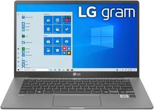 LG Gram 14 Full HD IPS Notebook Computer Intel Core i71065G7 130GHz 16GB RAM 512GB SSD Window 10 Home Dark Silver