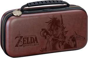 RDS Industries 663293110872 Game Traveler Deluxe Zelda Link Brown Faux Leather Case Switch Lite