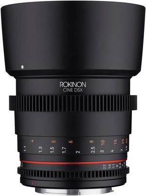 Rokinon 85mm T1.5 Cine DSX High-Speed Lens for Fuji X #DSX85-FX