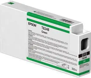 Epson UltraChrome HDX Green 350mL Ink Cartridge #T824B00