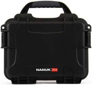 Protective Case, 7-57/64" W x 10-13/64" L x 4-1/2" H NANUK CASES 904-1001