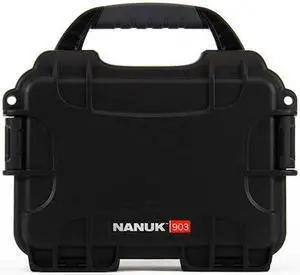 Protective Case, 6-13/16" W x 9-3/32" L x 3-13/16" H NANUK CASES 903-1001