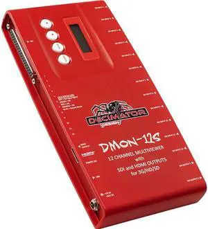 Decimator DMON-12S 1 to 12 Channel Multi-Viewer with SDI and HDMI Outputs #DD12S